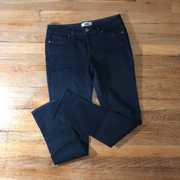 Paige Women's Skyline Skinny Jeans-Twilight - Picture 5 of 6